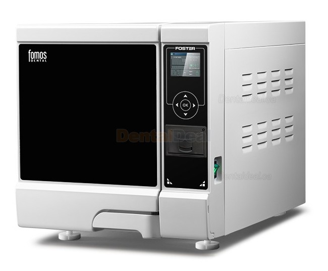 Fomos Foster 8/12L Table Top Small Autoclave Steam Sterilizer Class B with Printer
